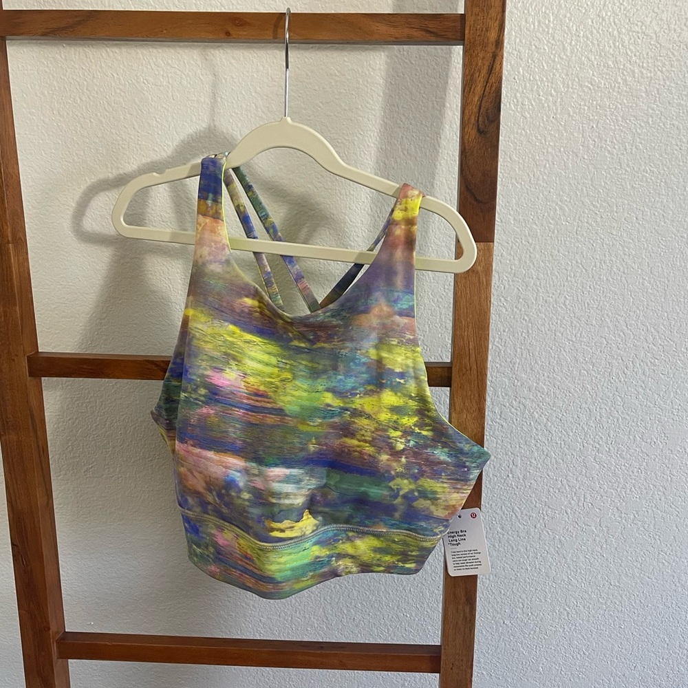 Energy High-Neck Longline Tough Bra *Medium Support B–D Cups